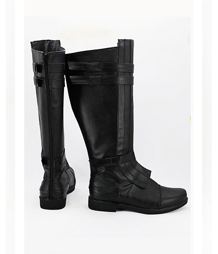 Star Wars : Haute Qualité Anakin Noir Long Boots Cosplay Acheter